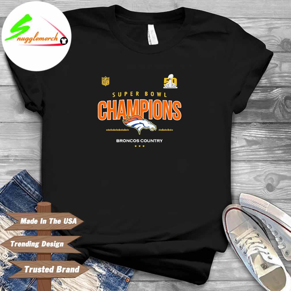 broncos super bowl champions shirt