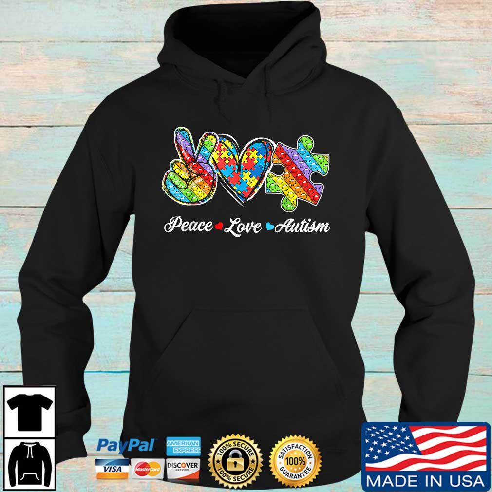 Autism Puzzle Hoodie Autism Awareness Gifts Autism Puzzle Hooded Sweater
